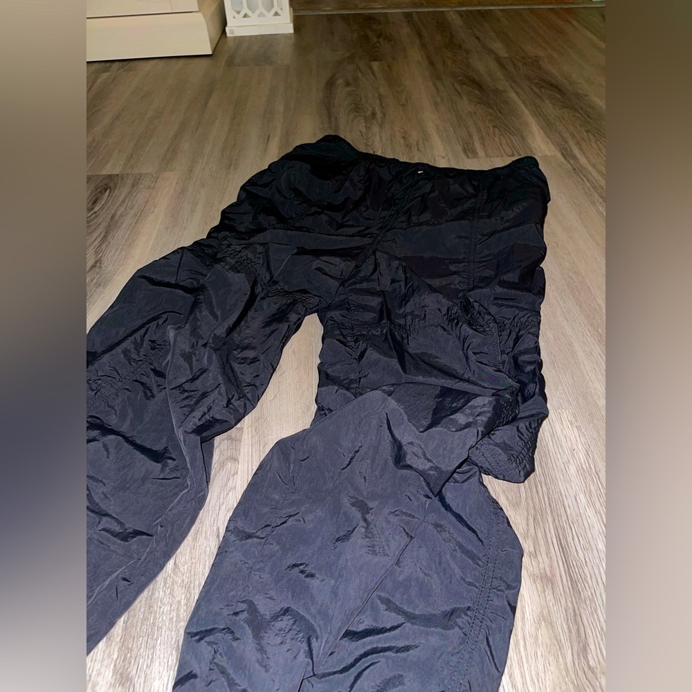 H&M Charcoal Cargo Elastic Waist Pants